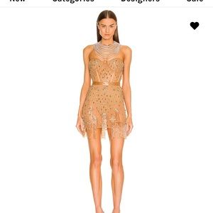 Marilyn Embellished Mini Dress in Gold
DUNDAS x REVOLVE